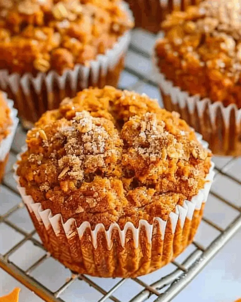 Pumpkin Oat Muffins