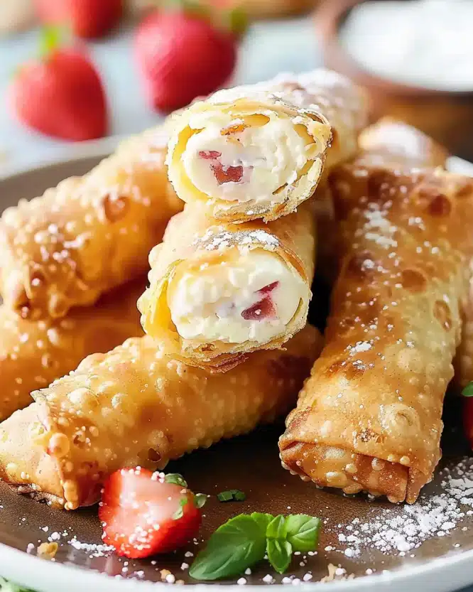 Cheesecake Egg Rolls