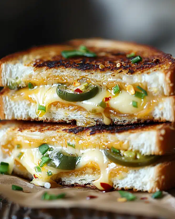 Jalapeño Popper Grilled Cheese