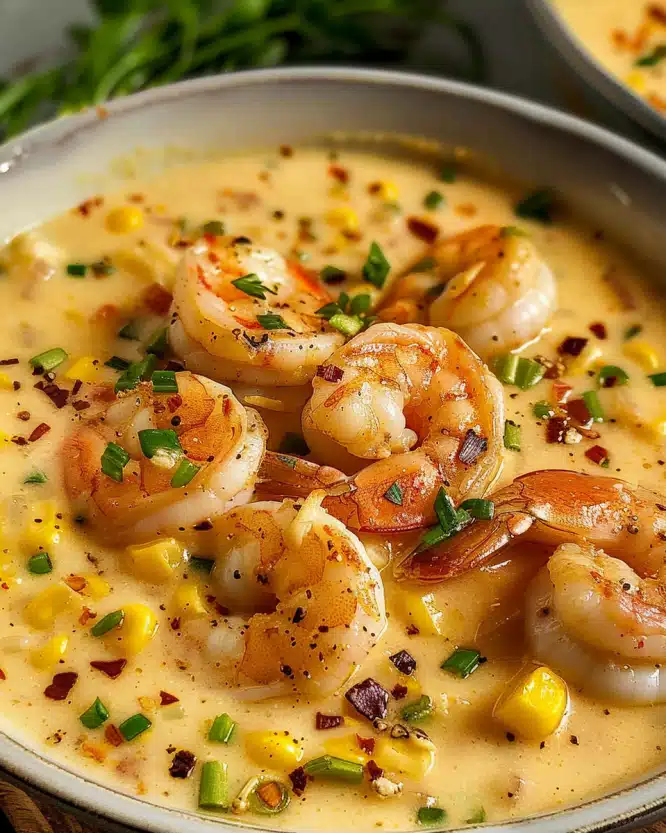 New Orleans Shrimp and Corn Bisque