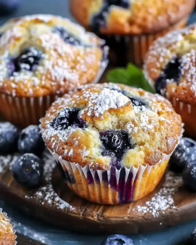 Easy Blueberry Muffins