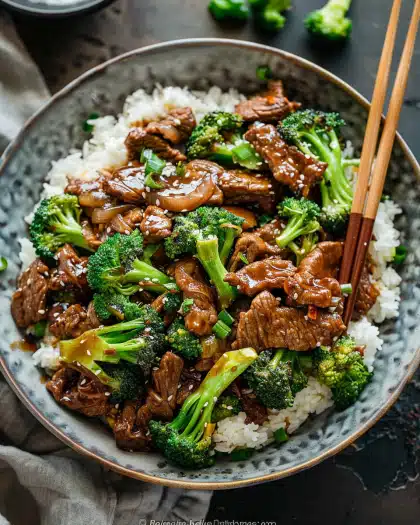 Chinese Beef And Broccoli (牛肉炒西兰花)