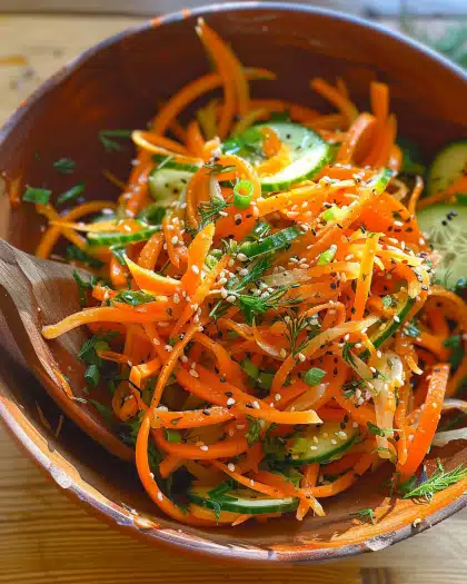 Cucumber Carrot Salad