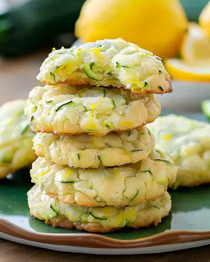 Easy Lemon Zucchini Cookies