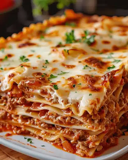The Best Homemade Lasagna