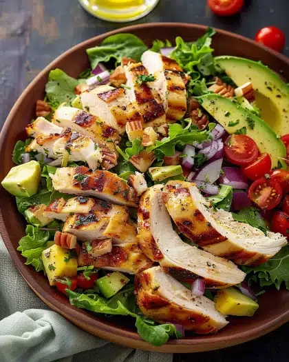 Honey Mustard Avocado Chicken Salad