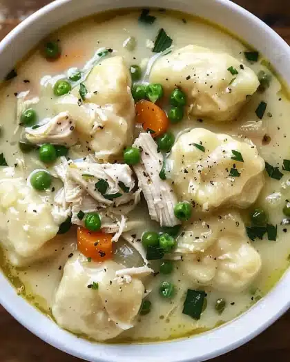 Crockpot Chicken And Dumplings