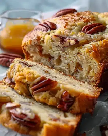 Honey Butter Sweet Alabama Pecanbread