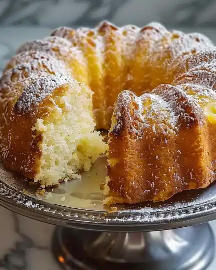 Pineapple Pound Cake