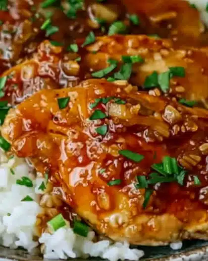 Double Crunch Honey Garlic Chicken Breasts