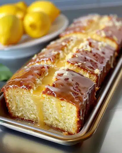 Lemon Drizzle Pound Cake