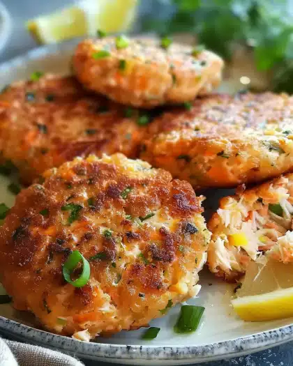 Crispy Salmon Patties