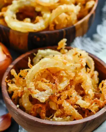 Crispy Fried Onions Recipe