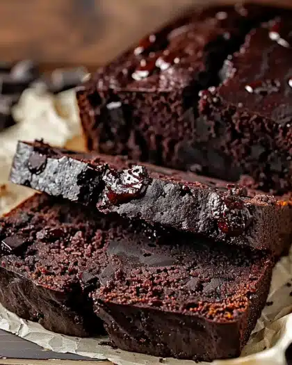Double Chocolate Zucchini Bread
