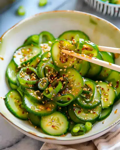 Korean Cucumber Salad