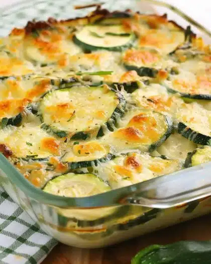 Easy Cheesy Zucchini Bake – The Ultimate Garden-to-Table Comfort Dish