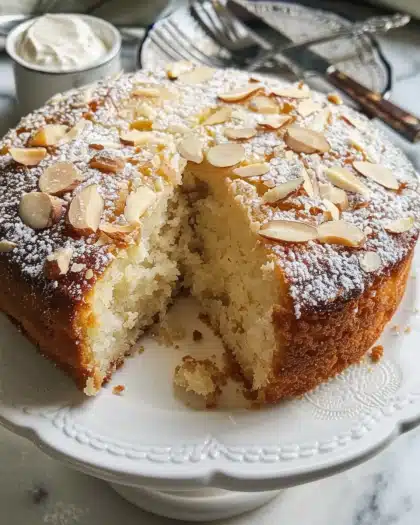 Sunday-Best Mascarpone Almond Cake – Fit for Family Feasts