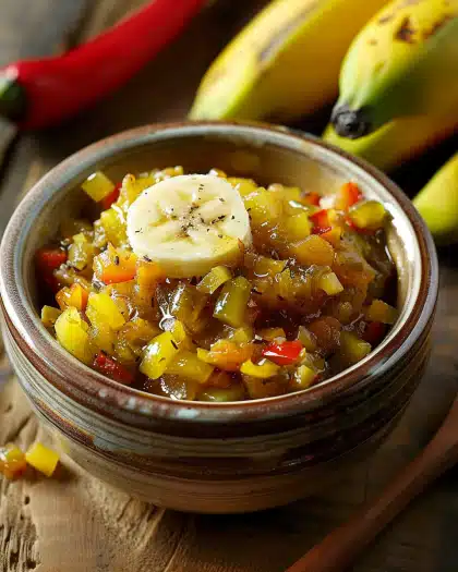 Banana Pepper Relish Recipe