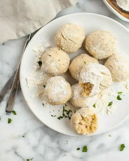 Almond Flour Dumplings