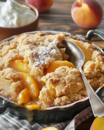 Classic Southern Peach Cobbler Recipe