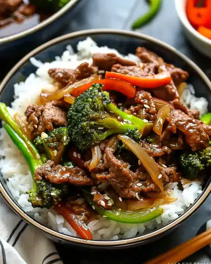 Ground Beef and Broccoli Stir Fry Recipe