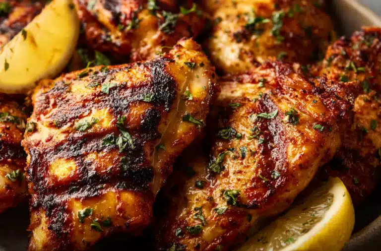 30-Min Oven Baked Boneless Skinless Chicken Thighs