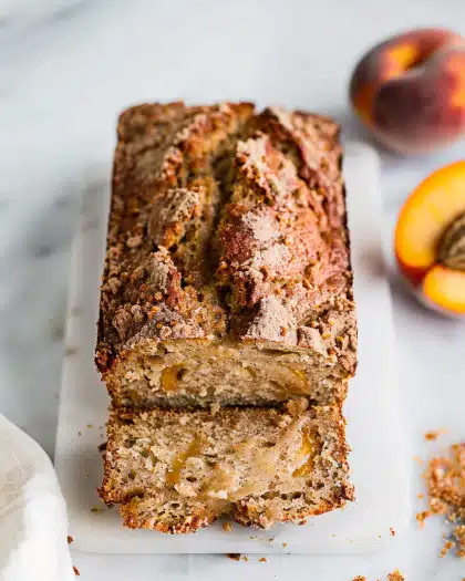 Cinnamon Peach Bread