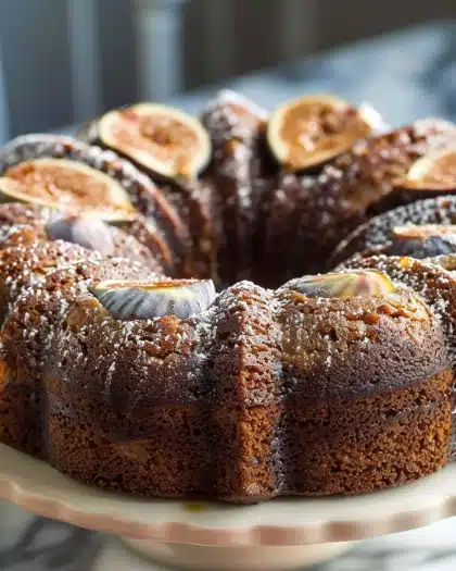 Ocracoke Fig Cake