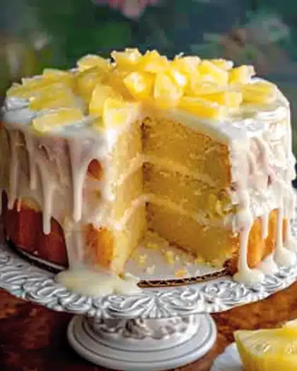 Pineapple Juice Cake
