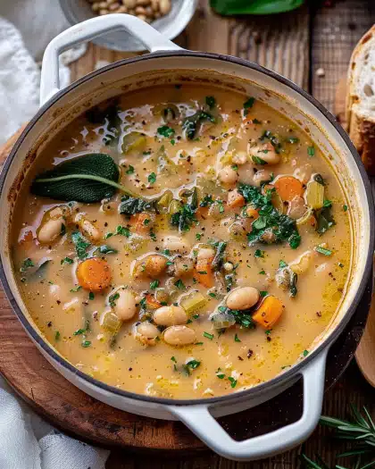 Tuscan White Bean Soup