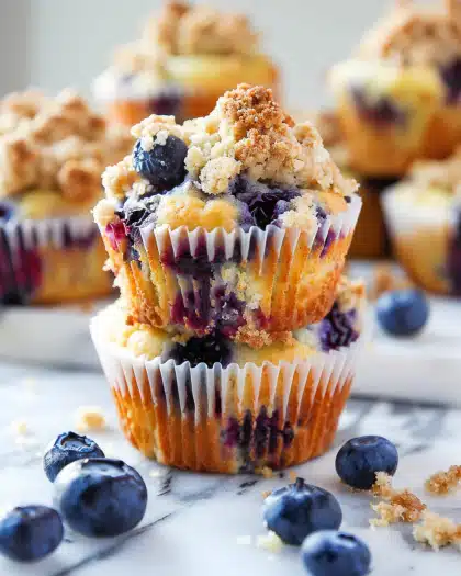 Blueberry Streusel Muffins