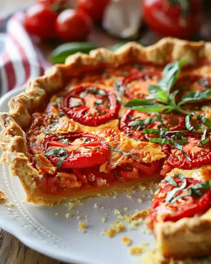 Irresistible Tomato Pie Recipe: A Cozy Comfort Food Delight