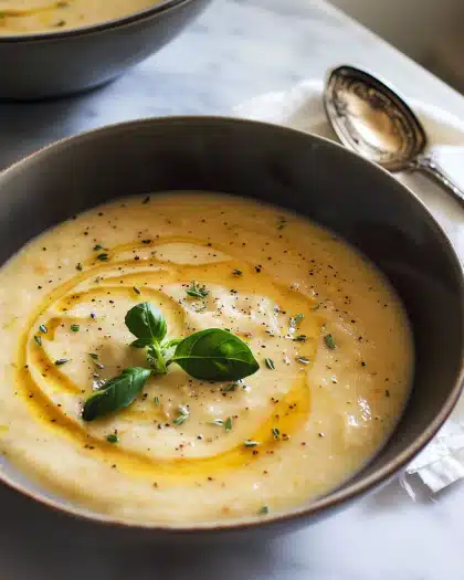Creamy Roasted Veggie Soup