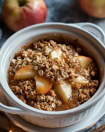 Crockpot Apple Crisp