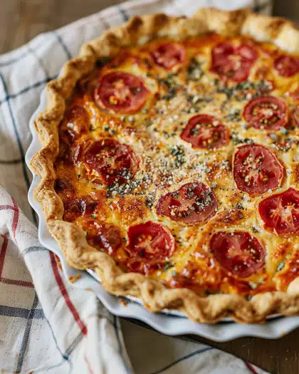 The Best Southern Tomato Pie