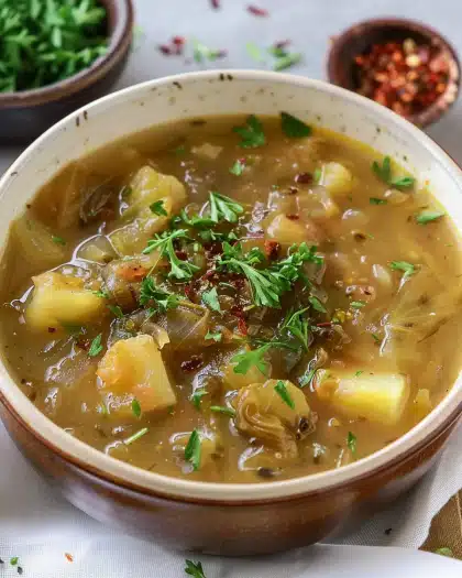 Cabbage Potato Soup