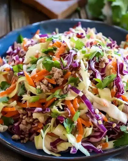 Craving Buster: Mouthwatering Low-Carb Crack Slaw