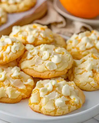 Orange Creamsicle Cookies