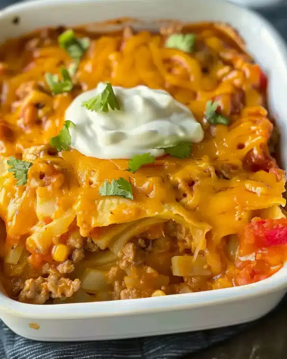 Taco Potato Casserole