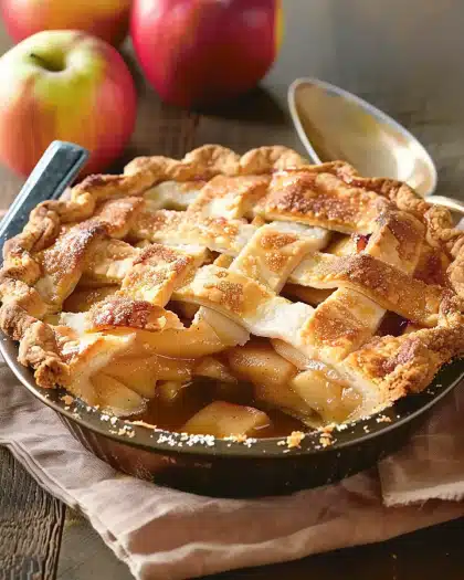 Cookie Crust Deep-Dish Apple Pie