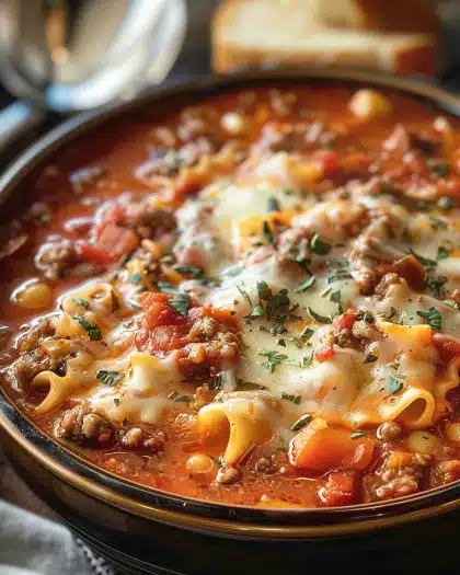 Hearty Lasagna Soup Delight