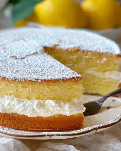 Italian Lemon Ricotta Cake