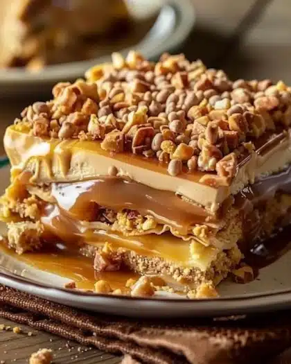 Peanut Butter Crunch Lasagna Recipe