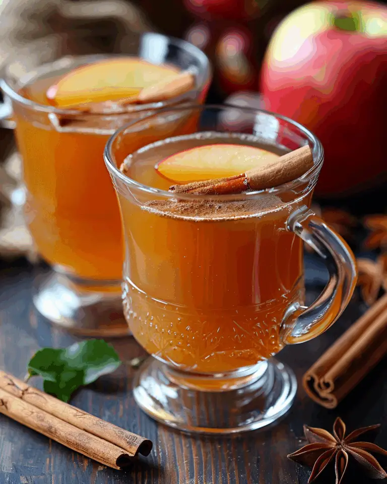 Homemade Spiced Apple Cider