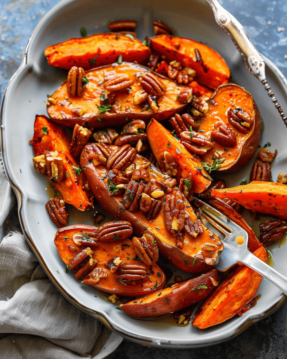 Maple Pecan Roasted Sweet Potatomaple Pecan Roasted Sweet Potato Pictures That Looks Marvelous To Inspire Your Home Design Ideasfeed