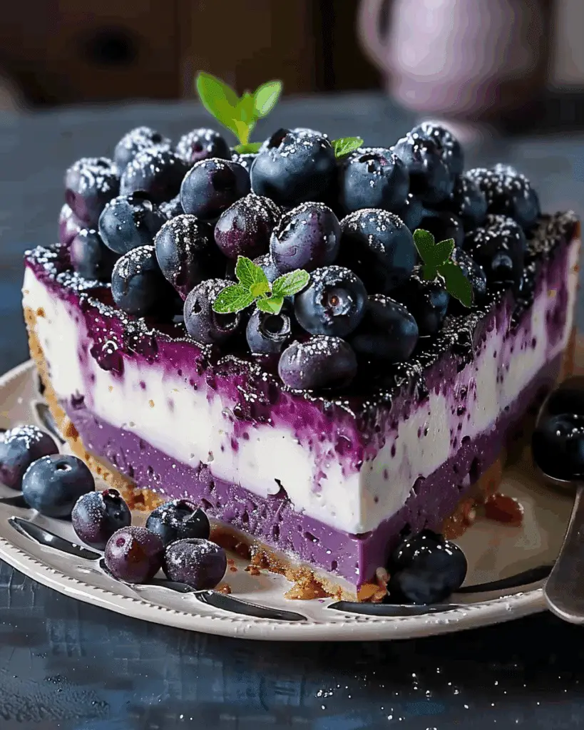 Fresh Blueberry Cheesecake