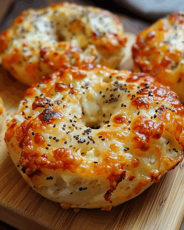 Garlic-Parmesan Cottage Cheese Bagels – Soft, Chewy & High-Protein