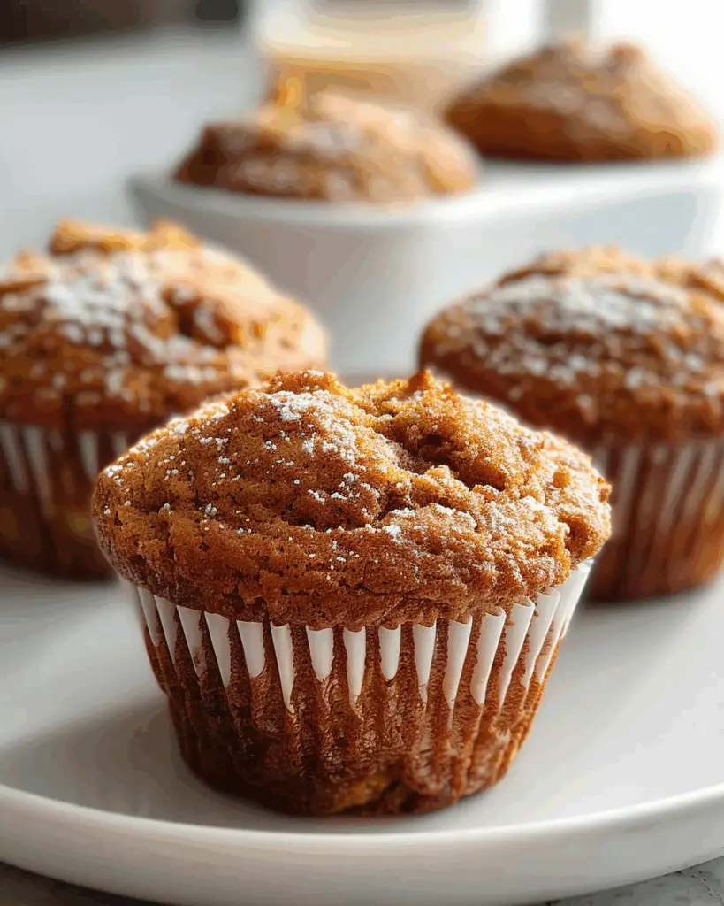 Gingerbread Cottage Cheese Breakfast Muffins