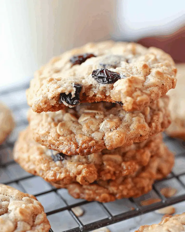 Oatmeal Raisin Cookies