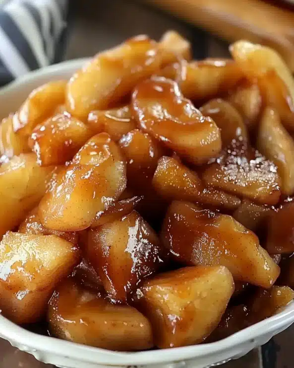 Slow Cooker Cracker Barrel Fried Apples